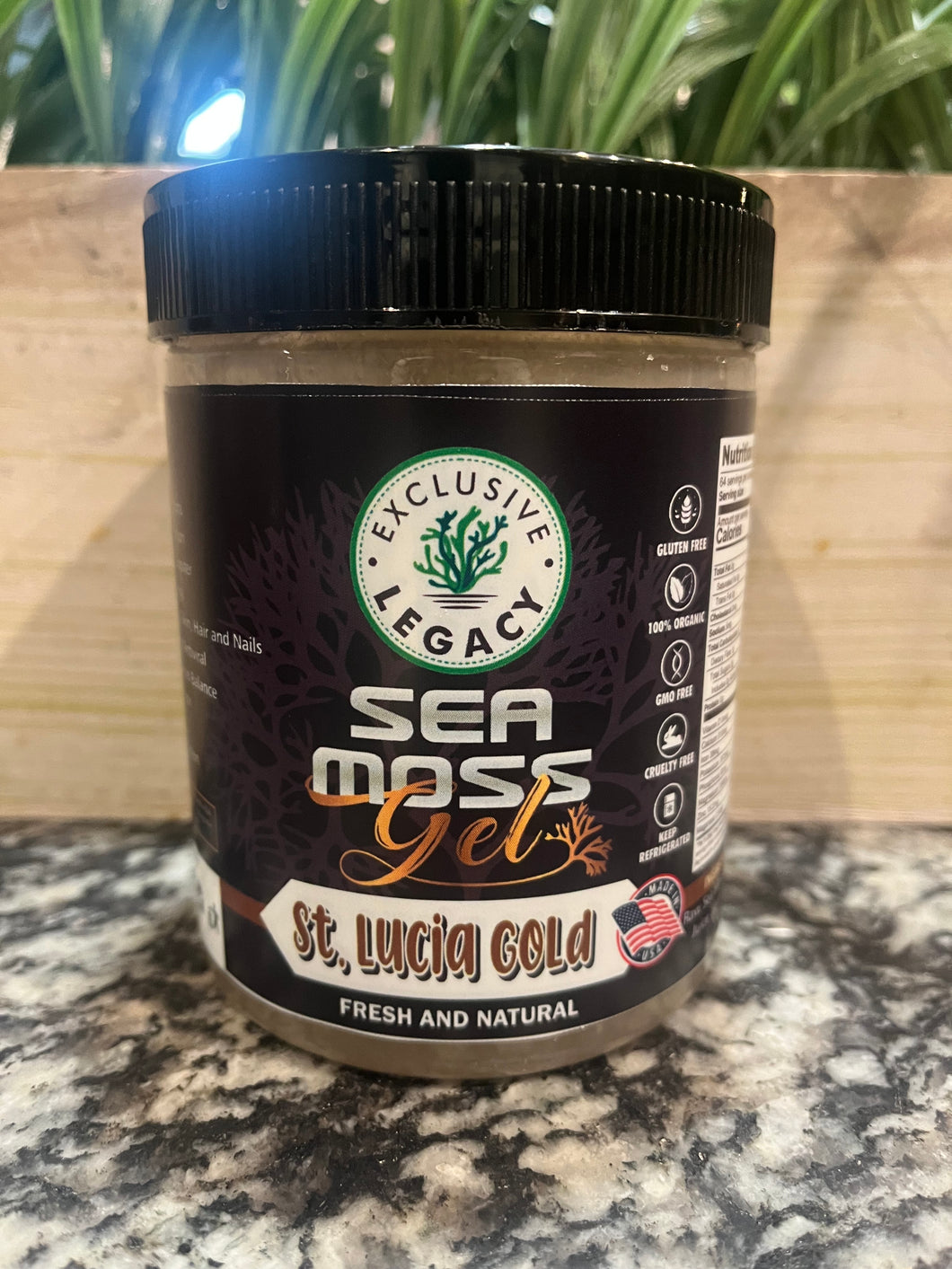 Premium Gold Sea Moss Gel | Beginner Friendly