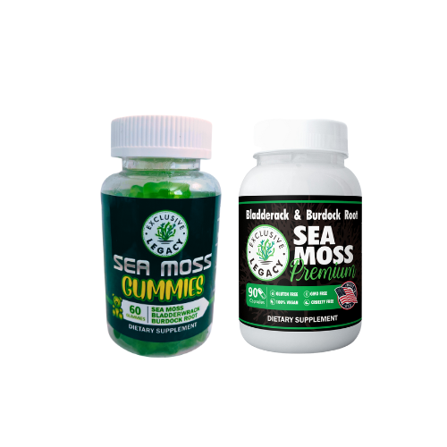 ON THE GO BUNDLE | SEA MOSS CAPSULES\GUMMIES